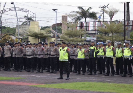 Pengamanan Malam Takbiran dan Sholat Ied di Tegal, 470 Personel Gabungan Diterjunkan