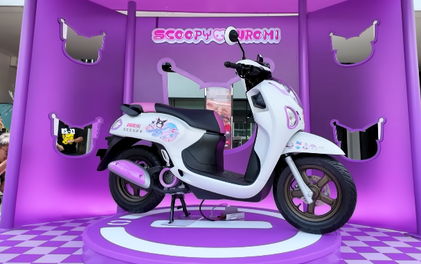 Honda Scoopy Kuromi Edition Hadir di Tahun 2025, Siap Pikat Hati Cewek Se-Indonesia