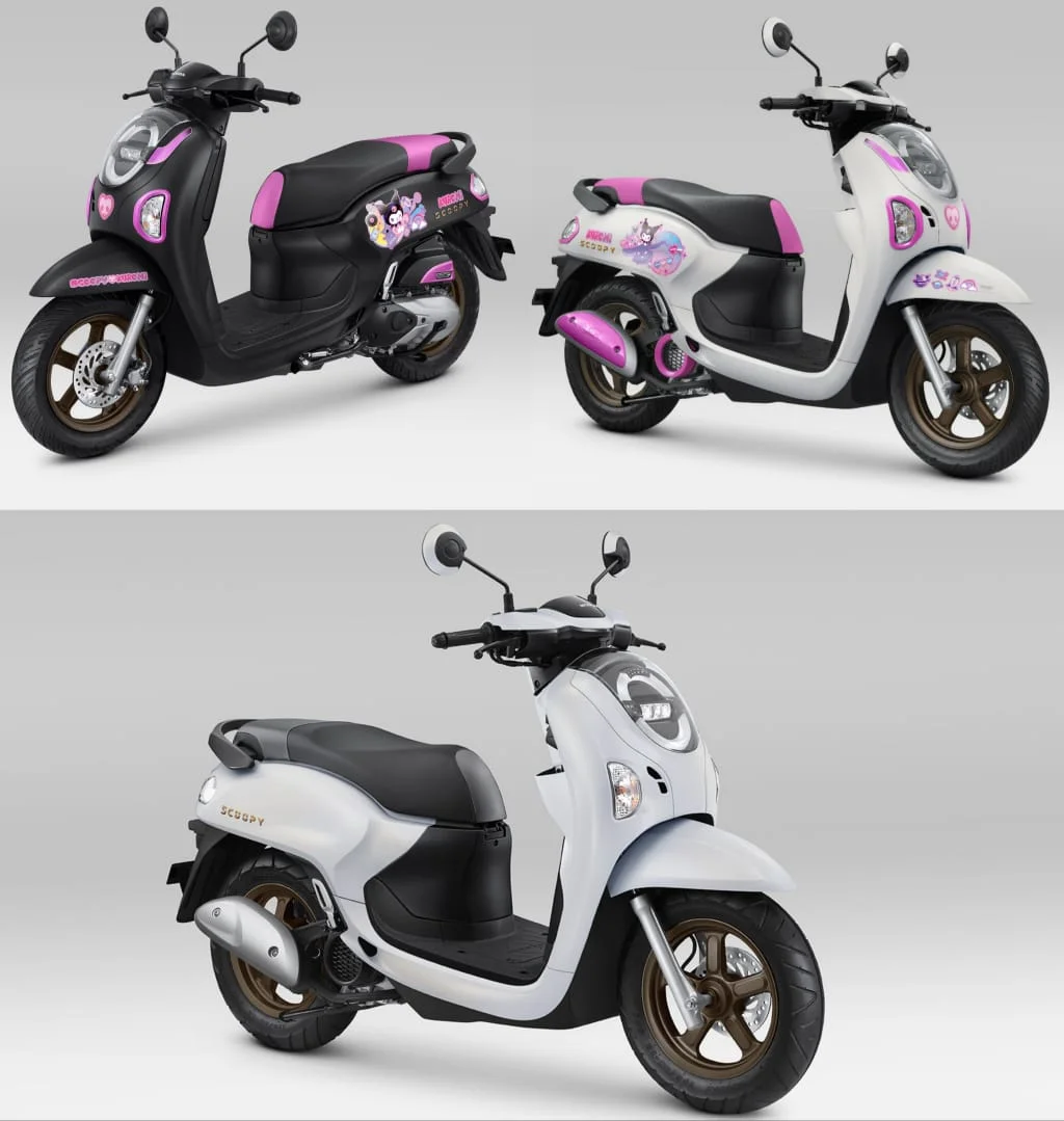 Perbedaan Scoopy Kuromi dan Scoopy Biasa, Harga Naik Tipis Tapi Motor Tampil Lebih Funny